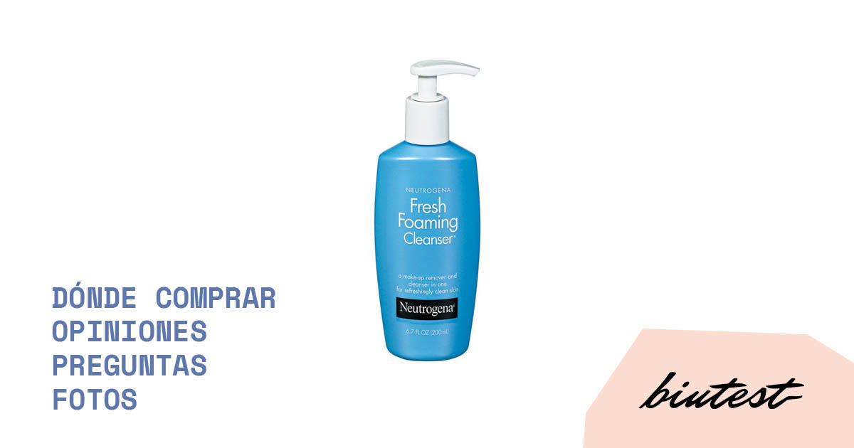 neutrogena fresh foaming cleanser precio